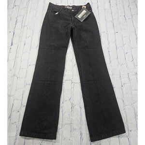 Icon Motorcycle Standard Jeans WOMENS 7 Biker Street Riding Double Knee Black